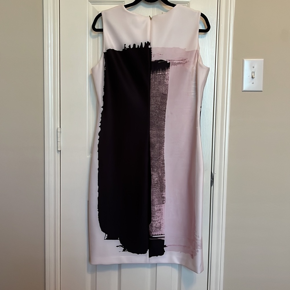 NWT DKNY Abstract Sheath Dress - Picture 2 of 6